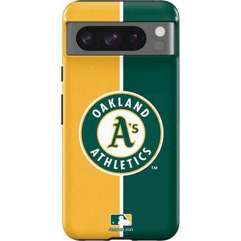 MLB Oakland Athletics Split Google Pixel 8 Pro Impact Case